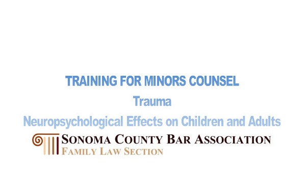 10-3-22 Minors Counsel - Trauma thumbnail