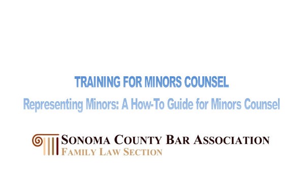 11-9-22 Representing Minors: A How-To Guide for Minors Counsel thumbnail