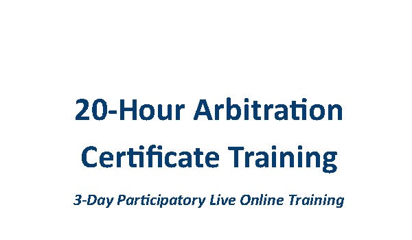 2023 Arbitration Training thumbnail