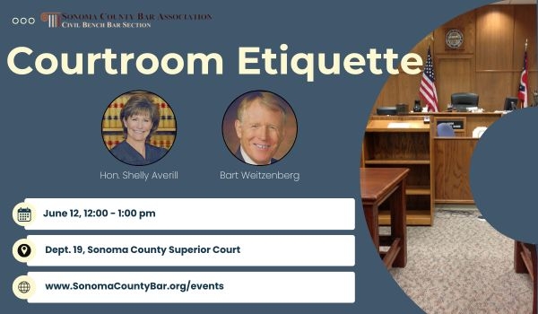 Courtroom Etiquette on June 12